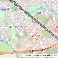 Map of Ashford, Kent