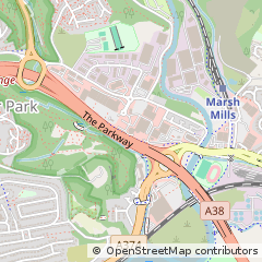 Map of Plymouth, Devon