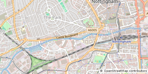 Map of Nottingham