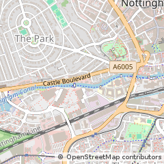 Map of Nottingham