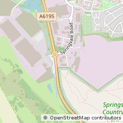 Map of Barnsley, South Yorkshire