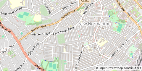 Map of Derby