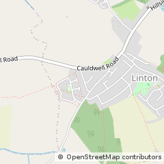 Map of Swadlincote, Derbyshire