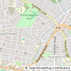 Map of Leeds