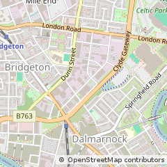 Map of Glasgow