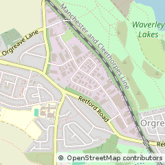 Map of Sheffield, South Yorkshire