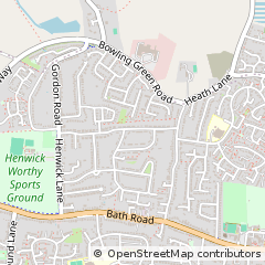 Map of Thatcham, Berkshire