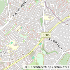 Map of Nottingham
