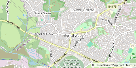 Map of Wolverhampton