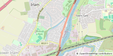 Map of Manchester
