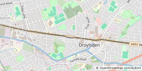 Map of Manchester