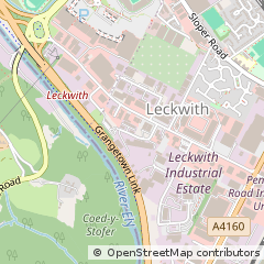 Map of Cardiff