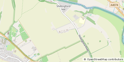 Map of Wallingford, Oxfordshire