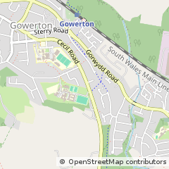 Map of Swansea