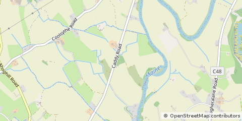Map of Antrim, Co Antrim