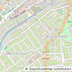 Map of Midlothian