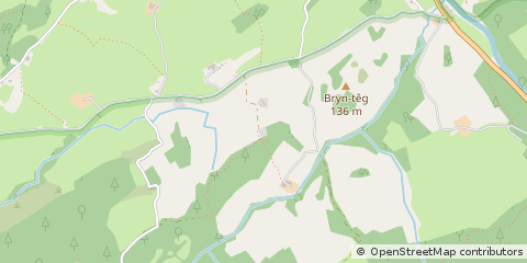 Map of Llangadog