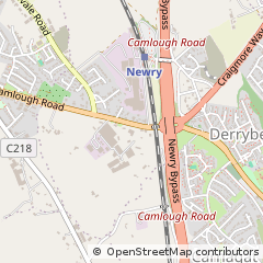 Map of Newry, CO. Down