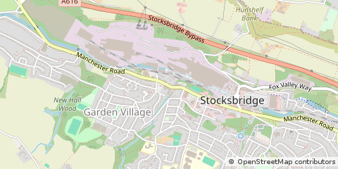Map of Sheffield, South Yorkshire