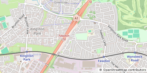 Map of Newcastle Upon Tyne