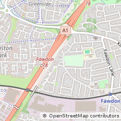 Map of Newcastle Upon Tyne