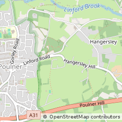Map of Ringwood, Hampshire