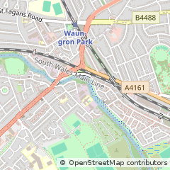 Map of Cardiff