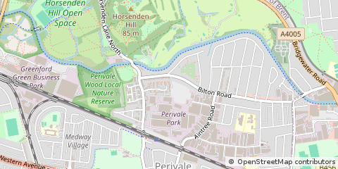 Map of Greenford