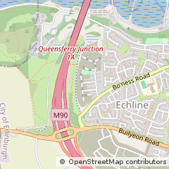 Map of Edinburgh, Fife