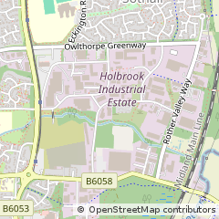Map of Sheffield