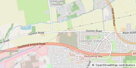 Map of Laindon, Essex