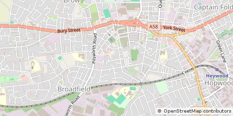 Map of Heywood