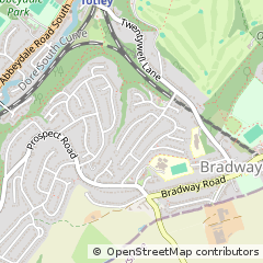 Map of Sheffield