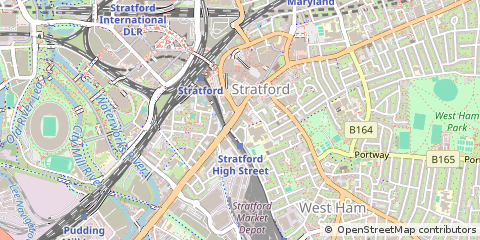 Map of London, Greater London