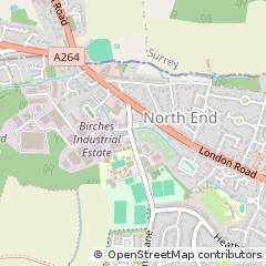 Map of East Grinstead, West Sussex