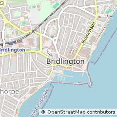 Map of Bridlington, East Yorkshire