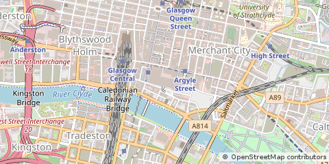 Map of Glasgow