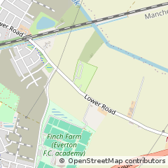 Map of Liverpool, Merseyside