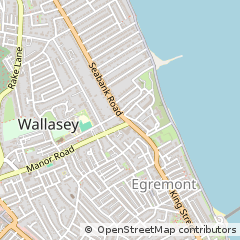 Map of Wallasey