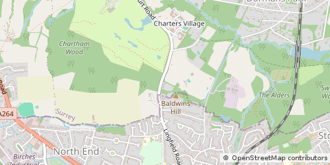 Map of East Grinstead