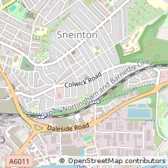 Map of Nottingham