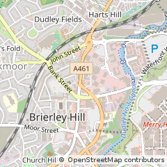 Map of Brierley Hill