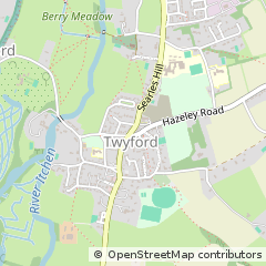Map of Winchester, Hampshire