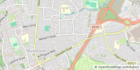 Map of Derby