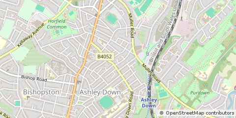 Map of Bristol