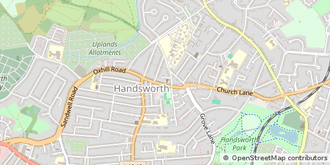 Map of Birmingham