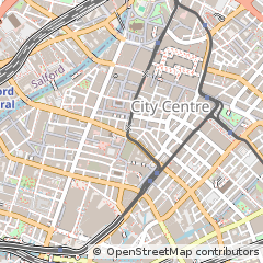 Map of Manchester