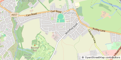 Map of Pudsey