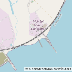 Map of Carrickfergus, Co.antrim