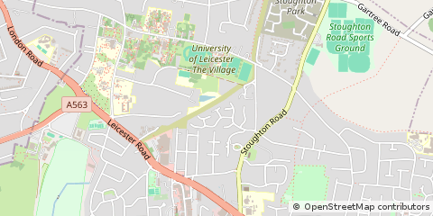 Map of Leicester